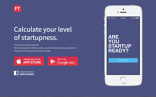 L'appli qui vous dit si vous êtes prêt à lancer votre startup