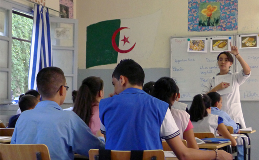 How will technology change education in Algeria?