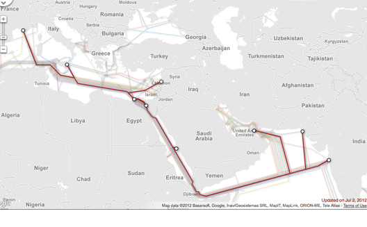 Internet Outage In Lebanon Caused By Cable Upgrade