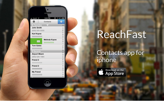 iPhone Contacts Made Simple: Introducing ReachFast