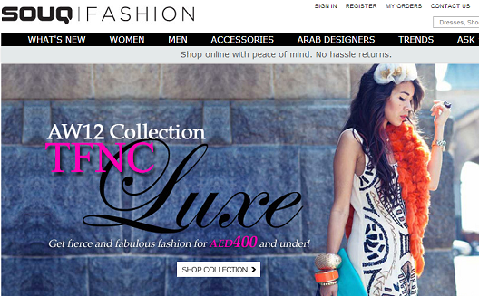 Souq Fashion Launches to Boost High-End Online Retail in the Arab World