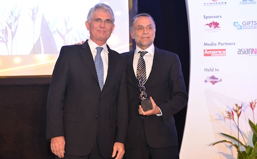 Wamda Chairman Fadi Ghandour receives award at World Entrepreneurship Forum