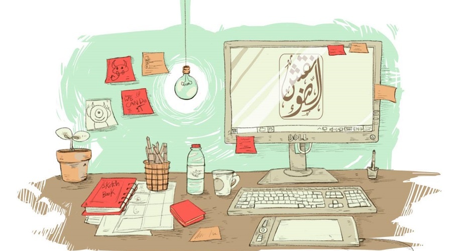 شابات سعوديات اخترن إنارة طريق الإبداع بـ'نقش الضوء'