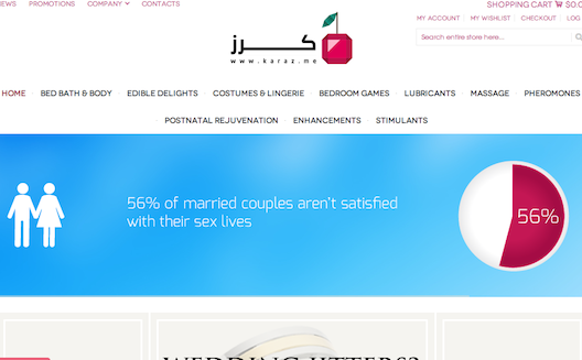 Palestinian entrepreneur launches e-store and educational blog on sexual health for married couples