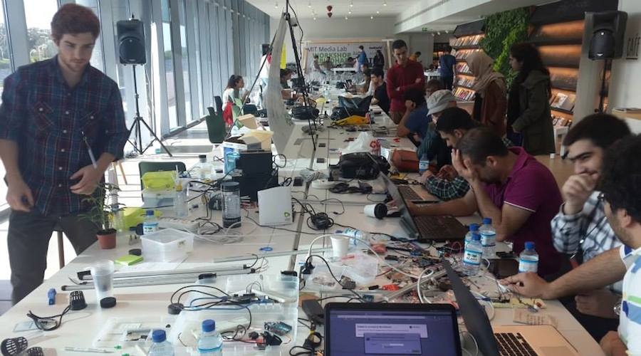 Revealing the tracks of the MIT Media Lab Dubai workshop #MLDubai